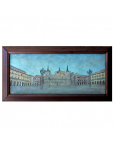 RELIEVE PLAZA MAYOR DE LEÓN