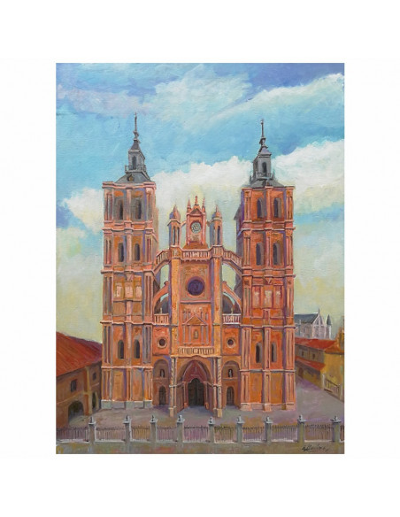 IMÁN CATEDRAL DE ASTORGA - 03 014 0110