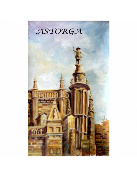 IMÁN CATEDRAL DE ASTORGA - DETALLE - 03 014 0111
