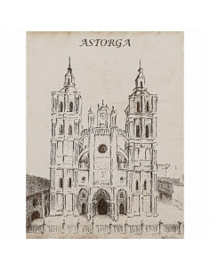 IMÁN CATEDRAL DE ASTORGA - 05 014 0110