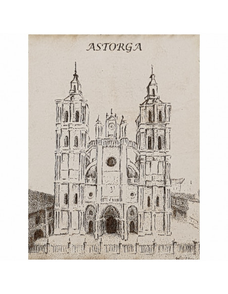 IMÁN CATEDRAL DE ASTORGA - 05 014 0110