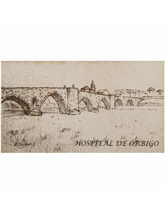 IMÁN PUENTE DE PASO HONROSO - HOSPITAL DE ÓRBIGO - 05 019 0501