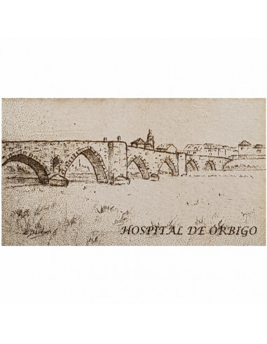 IMÁN PUENTE DE PASO HONROSO - HOSPITAL DE ÓRBIGO - 05 019 0501