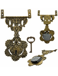 CIERRE PARA ARCA CON CERRADURA Y LLAVE