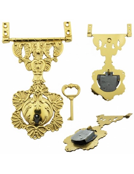 CIERRE PARA ARCA CON CERRADURA Y LLAVE