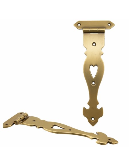 BISAGRA EN FORMA DE T DECORATIVA  O DE CORREA