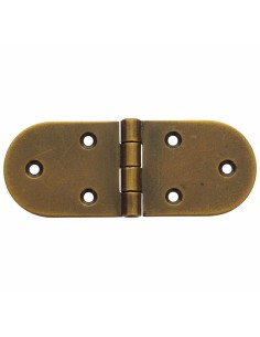 BISAGRA RECTA HOJAS REDONDEADAS