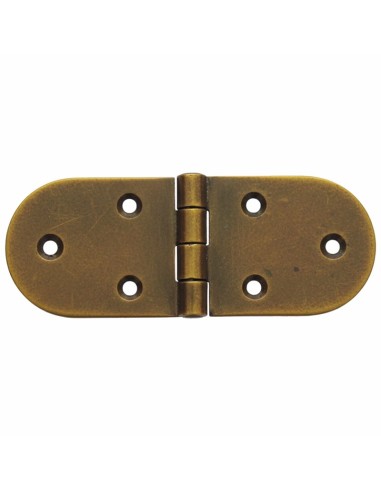 BISAGRA RECTA HOJAS REDONDEADAS