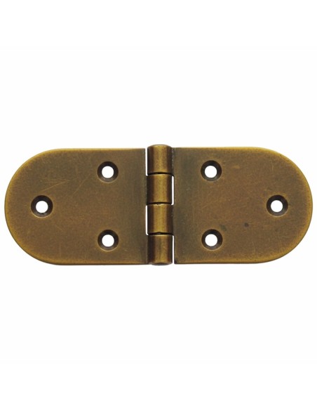 BISAGRA RECTA HOJAS REDONDEADAS