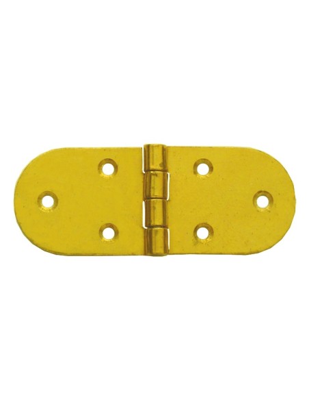 BISAGRA RECTA HOJAS REDONDEADAS