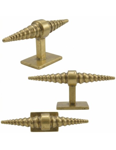 Brass Seashell Furniture Knob - Ref: 07.056 | Bardon Artesanía